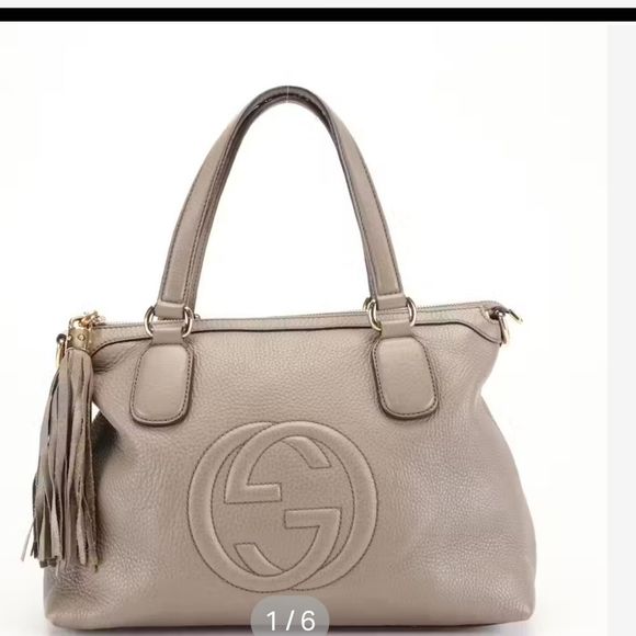 Gucci Handbags - SOLD..MC0408...Gucci Soho Pebbled Leather Handbag 👜